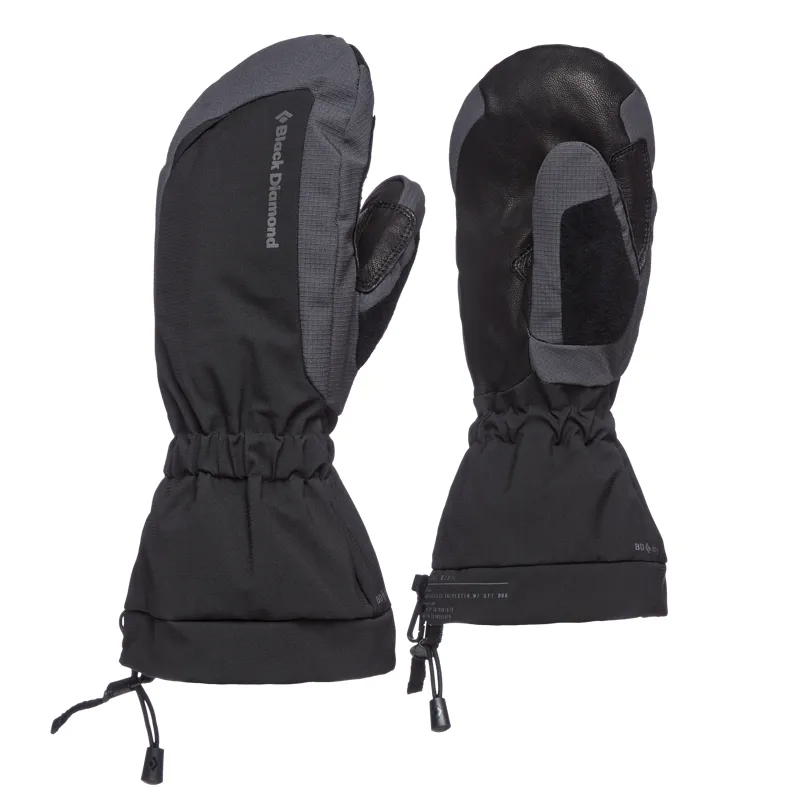 Black Diamond Glissade Mitts in Black